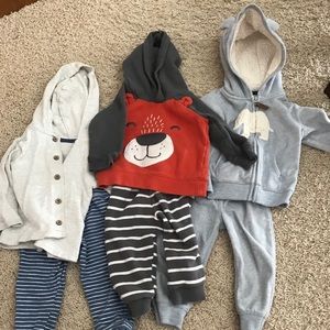 Baby boys 12 month fall/winter lot